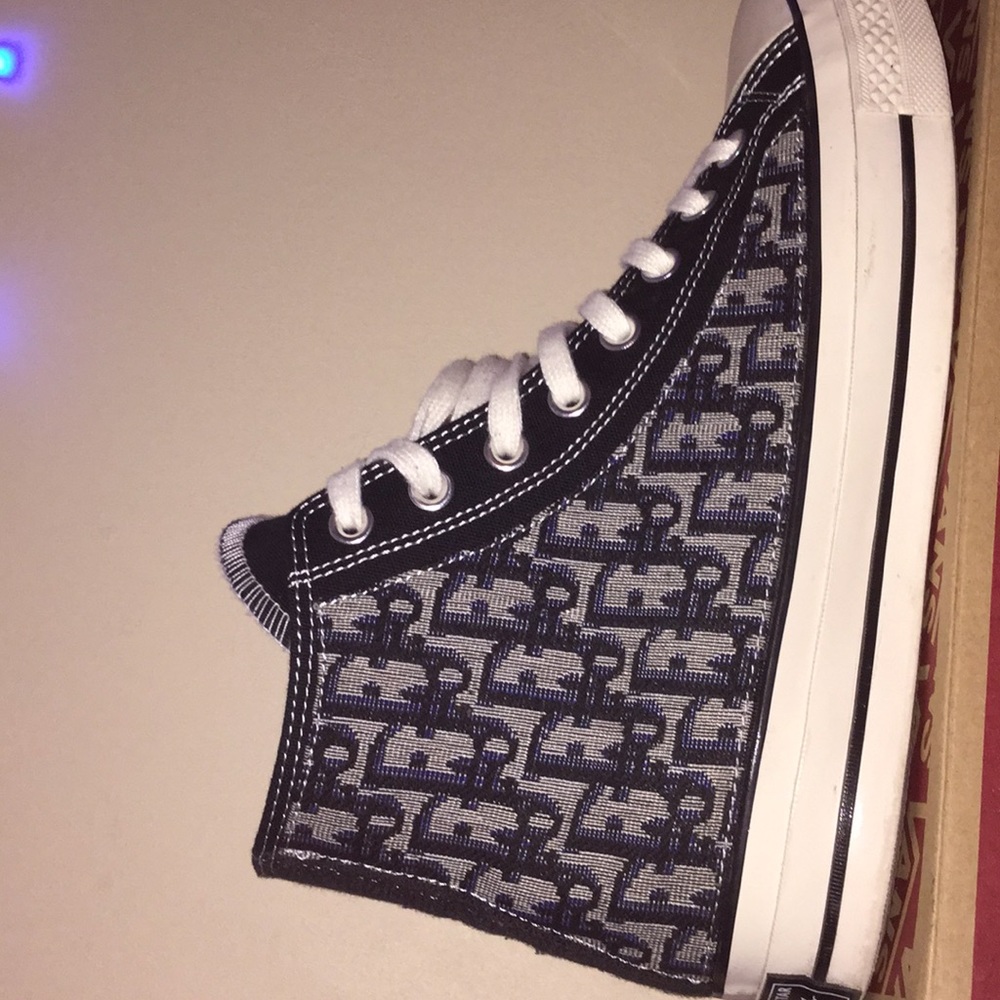 Size10Converse all-star chuckTaylor Christian Dior